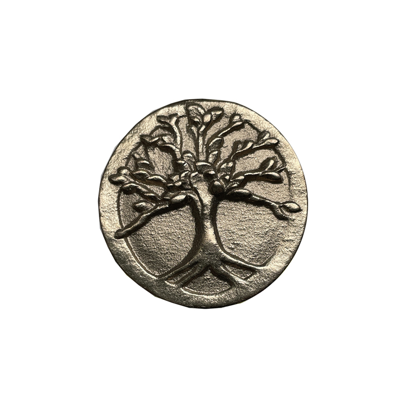 Handschmeichler Lebensbaum aus Bronze
