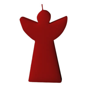 Schutzengelkerze rot