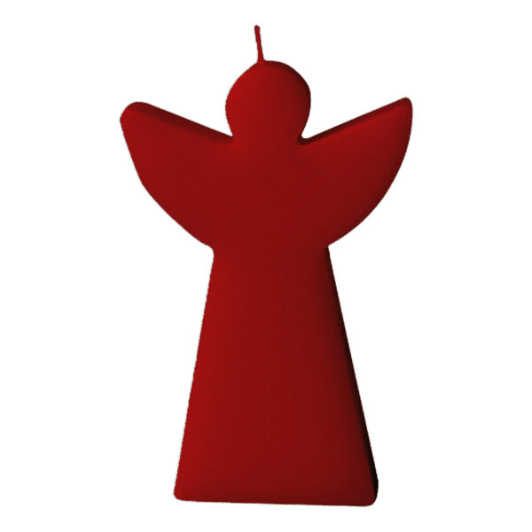Schutzengelkerze rot