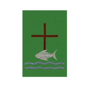 Parament Kreuz und Fisch