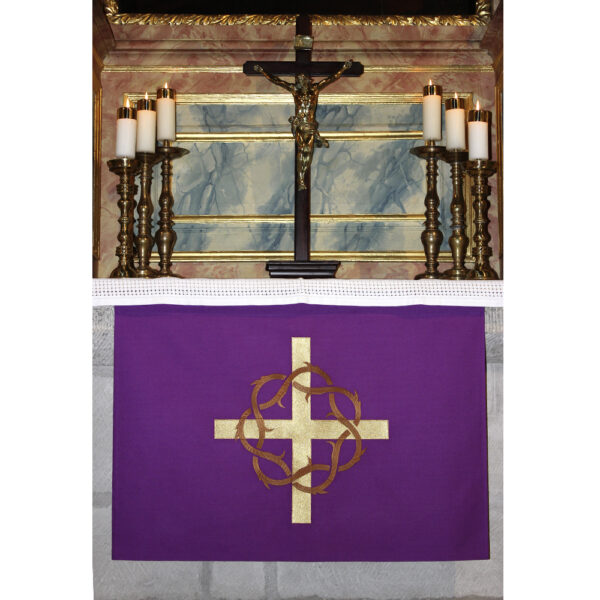 Parament Kreuz und Krone
