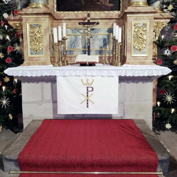 Parament Krone Christi am Altar