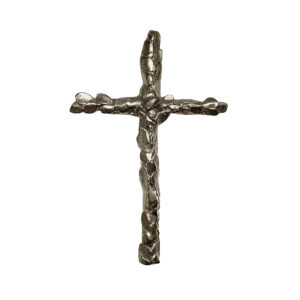 Blätterkreuz aus Bronze